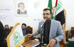 قضاء آل بدير في الديوانية يحتضن منابر النور وسط حضور كبير