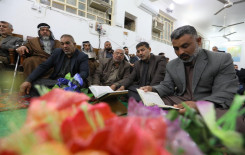 قضاء آل بدير في الديوانية يحتضن منابر النور وسط حضور كبير