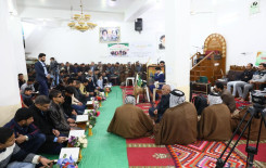 قضاء آل بدير في الديوانية يحتضن منابر النور وسط حضور كبير