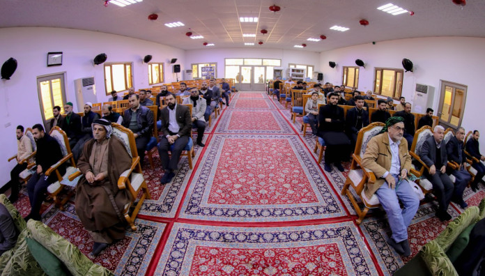 المَجمَع العلميّ يستقبل الطلبة المتقدمين لدورة ربيع القرآن لغرض اختبارهم للقبول