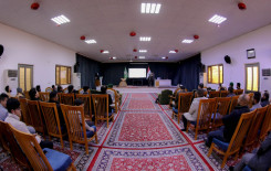 المَجمَع العلميّ يستقبل الطلبة المتقدمين لدورة ربيع القرآن لغرض اختبارهم للقبول