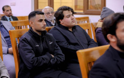 المَجمَع العلميّ يستقبل الطلبة المتقدمين لدورة ربيع القرآن لغرض اختبارهم للقبول