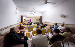 المَجمَع العلميّ يعقد ندوة حوارية مع أولياء أمور طلبة الدورات الصيفية في بابل