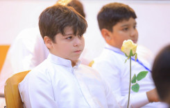 طلبة مشروع الدورات الصيفية يحتفون بزواج النورين (عليهما السلام) في كربلاء