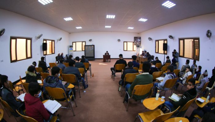 أكثر من 80 طالبا يشاركون في الاختبار المركزي لمشروع حفظ القرآن الكريم في كربلاء المقدسة