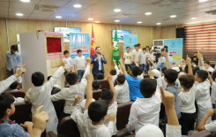 معهد القرآن الكريم / فرع النجف الأشرف يقيم برنامجاً ثقافياً لطلبة الدورات الصيفية