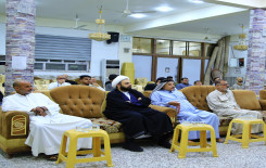 المَجمَع العلميّ ينظم ندوة معرفية في قضاء الهندية