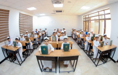 #القرآن_حياتنا شعارٌ يرفعه طلبة الدورات الصيفية في كربلاء