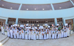 #القرآن_حياتنا شعارٌ يرفعه طلبة الدورات الصيفية في كربلاء