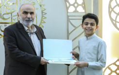 ختام فعاليات الختمة المرتلة حفظًا في مقام الإمام المنتظر (عج)