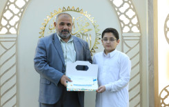 ختام فعاليات الختمة المرتلة حفظًا في مقام الإمام المنتظر (عج)