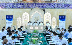 ختام فعاليات الختمة المرتلة حفظًا في مقام الإمام المنتظر (عج)