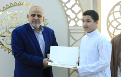 ختام فعاليات الختمة المرتلة حفظًا في مقام الإمام المنتظر (عج)