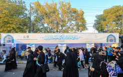 المحطات القرآنية في محور كربلاء - النجف تشهد إقبالاً كبيراً من قبل الزائرين