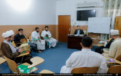 معهد القرآن الكريم فرع النجف يقيم دورة تخصصية لإعداد أساتذة في مجالي علوم القرآن، وقواعد تجويده