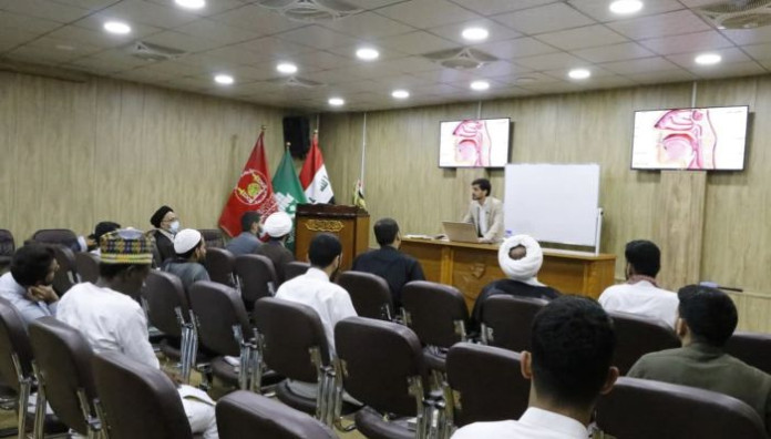 معهد القرآن الكريم فرع النجف يقيم دورة تخصصية لإعداد أساتذة في مجالي علوم القرآن، وقواعد تجويده