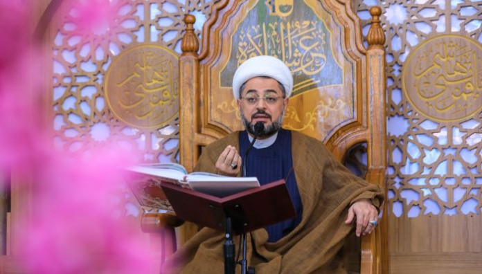 عرش التلاوة يستذكر ولادة سيدة الصبر في صحن كافلها