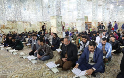 مزار السيد أحمد الغريفي (الحمزة الشرقي) يحتضن منابر النور وتراتيل القراء تعرج بالحاضرين.