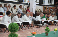 معهد القرآن الكريم يُقيم محفلاً قرآنياً بهيجاً في سدة الهندية بمناسبة عيد الغدير الأغر