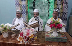 المؤمنون يحتشدون حول مائدة الرحمن في الختمات القرآنية الرمضانية الموزعة على مناطق العاصمة بغداد