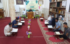 المؤمنون يحتشدون حول مائدة الرحمن في الختمات القرآنية الرمضانية الموزعة على مناطق العاصمة بغداد