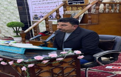 تزامنًا مع ولادة الإمام الجواد (عليه السلام) فرع بغداد يقيم محفلاً قرآنيًا في جانب الكرخ