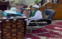 تزامنًا مع ولادة الإمام الجواد (عليه السلام) فرع بغداد يقيم محفلاً قرآنيًا في جانب الكرخ