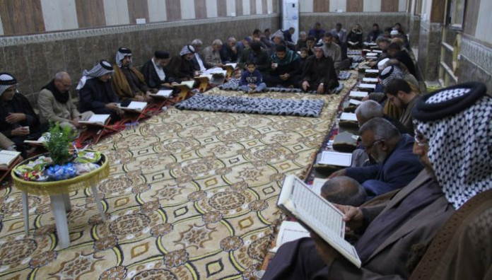 المجمع العلمي للقرآن الكريم يستذكر شهداء العراق بختمة مرتّلة في قضاء الهندية