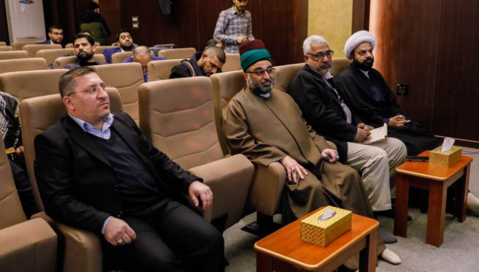 السيد الأمين العام للعتبة العباسية المقدسة ونائبه يتفقدان عددًا من برامج المعهد القرآنية