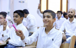 طلبة مشروع حفظ القرآن الكريم يحتفون ببيعة أمير المؤمنين