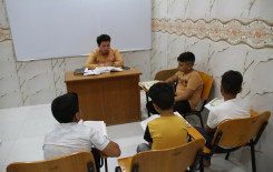 دورات التحفيظ في قضاء الهندية تواصل دروسها اليومية لطلبة حفظ الكتاب الكريم