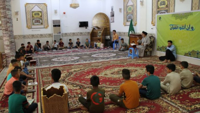 دورات التحفيظ في قضاء الهندية تواصل دروسها اليومية لطلبة حفظ الكتاب الكريم