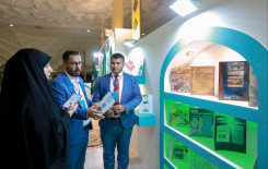 جناح المجمع العلمي يشهد توافد أعضاء الوفود الباكستانية والأفغانية في معرض طهران الدولي