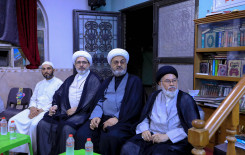 صاحب (تفسير المعين) محاضرًا للندوة القرآنية التي أقامها فرع المعهد في بغداد