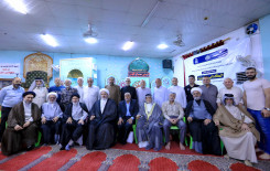 صاحب (تفسير المعين) محاضرًا للندوة القرآنية التي أقامها فرع المعهد في بغداد