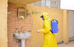 معهد القرآن الكريم يساهم بتعفير أكثر من 25،000 منزل في بابل للوقاية من فيروس كورونا