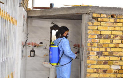 معهد القرآن الكريم يساهم بتعفير أكثر من 25،000 منزل في بابل للوقاية من فيروس كورونا