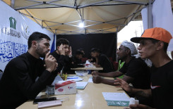 إقبال كبير يشهده مشروع تعليم القراءة الصحيحة للزائرين