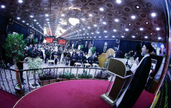 بحضور نجل المرجع الحكيم (قدس سره) فرع بابل يختتم مشروع الثقلين السنوي