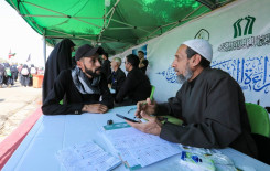 كربلاء المقدسة تشهد إقبالاً كبيراً من الزائرين على محطات تعليم القرآن الكريم