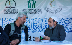 كربلاء المقدسة تشهد إقبالاً كبيراً من الزائرين على محطات تعليم القرآن الكريم