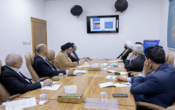 معهد القرآن الكريم يستضيف اللجنة التنسيقية للمشروع القرآني في جامعة كربلاء