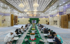 الامانة العامة للعتبة العباسية المقدسة تقيم ختمة قرآنية مرتلة في رحاب مقام الإمام المهدي (عج)