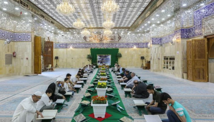 الامانة العامة للعتبة العباسية المقدسة تقيم ختمة قرآنية مرتلة في رحاب مقام الإمام المهدي (عج)