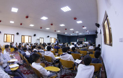 طلبة مشروع حفظ القرآن الكريم يشاركون في الاختبار المركزي بكربلاء المقدسة