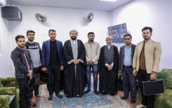 مدير معهد القرآن الكريم يُكرم عددًا من أساتذة مشروع حفظ الكتاب العزيز في كربلاء المقدسة