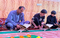 إحياءً لأيام الشهر الفضيل ولياليه.. المَجمع العلمي يحط رحاله في الختمات القرآنية الرمضانية في محافظة المثنى