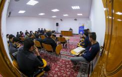 معهد القرآن الكريم يقيم مجلس عزاء بذكرى استشهاد الإمام موسى الكاظم (عليه السلام)