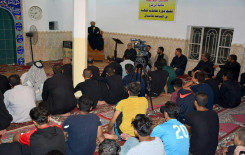 تزامناً بذكرى حلول شهر الأحزان محرم الحرام معهد القرآن الكريم / فرع بابل يقيم مجلساً حسينياً مباركاً