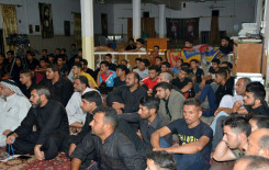 تزامناً بذكرى حلول شهر الأحزان محرم الحرام معهد القرآن الكريم / فرع بابل يقيم مجلساً حسينياً مباركاً